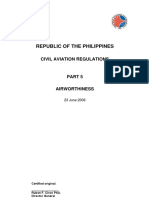 Philippine Civil Aviation Regulations on Airworthiness