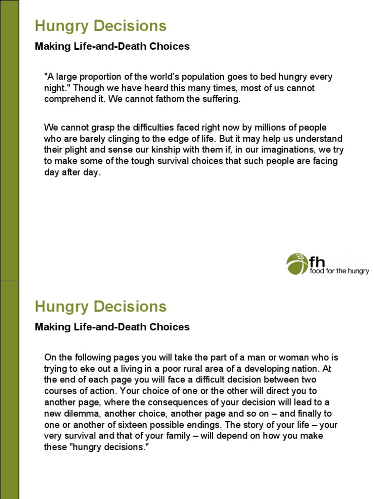 Hungry Decisions | PDF | Breastfeeding | Foods