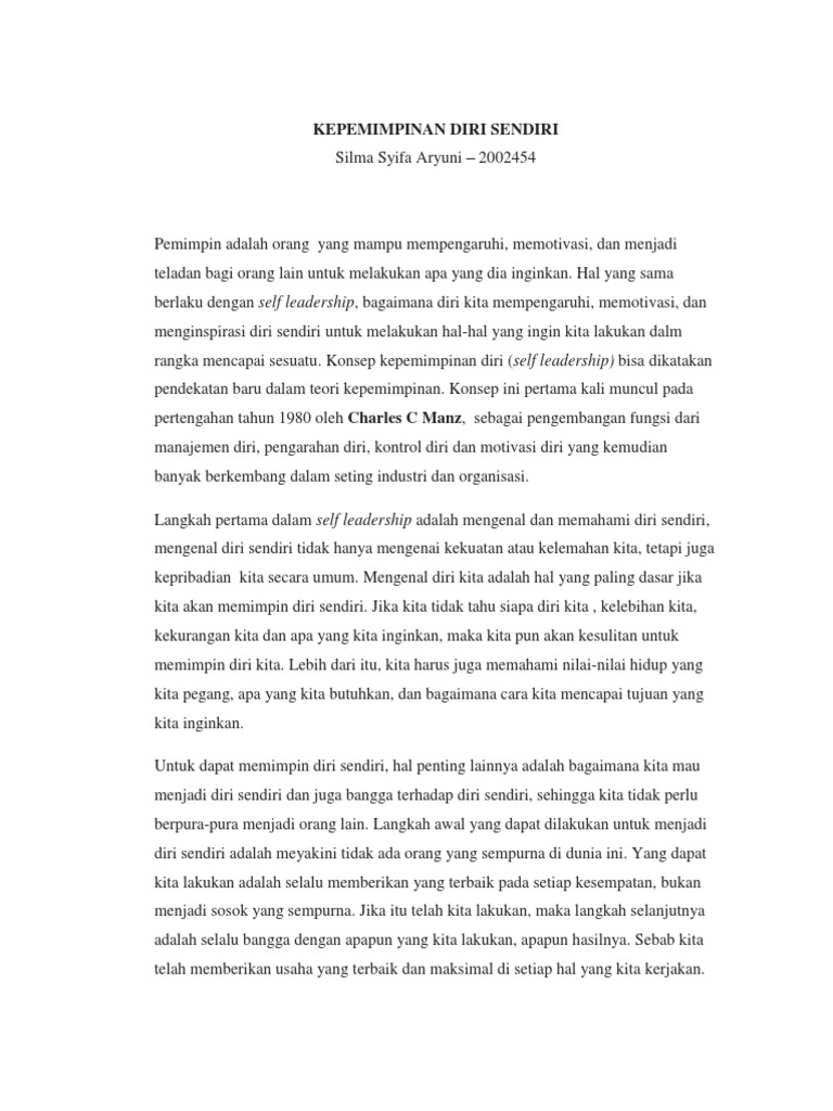 Self improvement remaja kemampuan komunikasi kepemimpinan