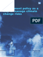Bert Metz, Marcel Kok Development Policy As A Way To Manage Climate Change Risks Climate Policy Series