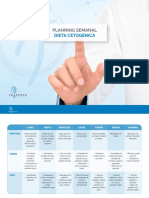 Planning Semanal Dieta Cetogénica