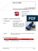 Technical Note: I - Subject - Loss of Engine Power