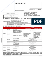 Technical Note: I - Subject: Replacement of The Boost Pressure and Temperature Sensor