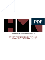 Effective Sales Presentations Previous