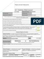 AURETR029 - Assessment 1 - Written Knowledge - Questions - V2