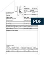 PMD Cracker Project: Accident / Incident Investigation Form Form