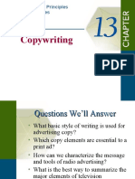 Copywriting: Advertising Principles and Practices