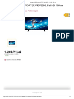 Televizor LED Smart VORTEX V43V650S, Full HD, 109 cm