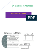 Cuadrantes y Regiones Anatómicos