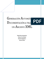 Generación Automática de Documentación A Través de Un Archivo XML