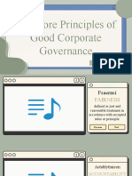 The Core Principles of Good Corporate Governance: Let's Get Started!