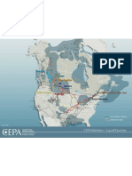 Prudhoe Bay to Portland pipeline route map