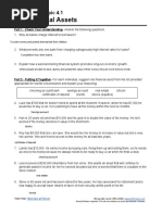 Financial Assets: Macro Topic 4.1