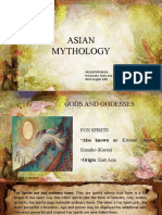 Asian Mythology: Presentation By: Hernandez, Mary Ann B. BSED English 2201