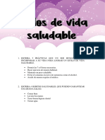 Estilos de Vida Saludables 