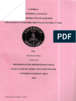 Sinta Kismi Hana - Kuliah Kerja Lapangan Analisis Kinerja Pegawai Fraksi Golkar Di Kantor DPRD Provinsi Sumatera Utara