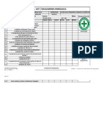 Escavadeira Hidraulica Check List