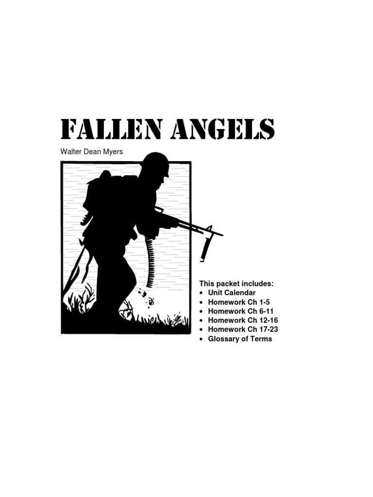 FALLEN ANGELS. Walter Dean Myers PDF Viet Cong Army Of