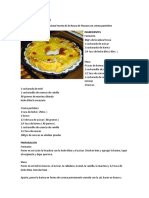 Receta Rosca de Pascua