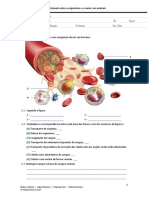 Ficha de Avaliação 3 - Trocas Nutricionais Entre o Organismo e o Meio - Nos Animais