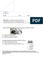 Evaluacion Diagotica Ciencias Naturales