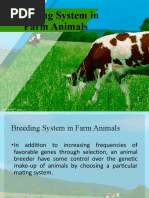 Breeding System in Farm Animals