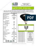 EarthLED ToughLED™ Par 38 Lamp - 18w