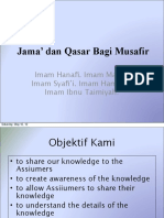 Jama' Wa Qasar Presentation