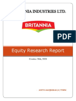 Equity Research Report: Britannia Industries LTD