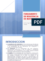 SEMANA #01 2022-II Fundamento de Resistencia de Materiales.