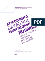 AEE No Brasil-Relatos Da Experiência de Professores