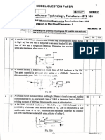 DME 1 Question Papers