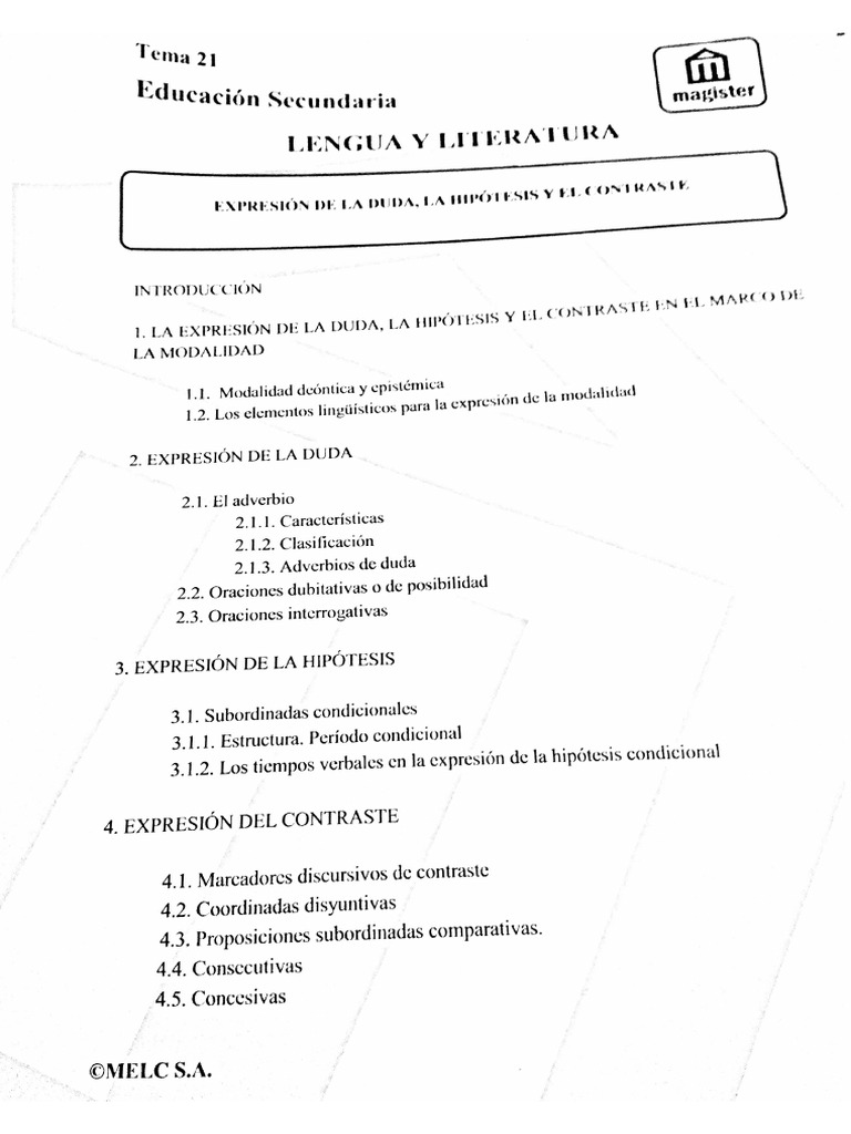 Tema 21 | PDF
