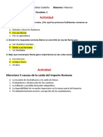 Historia de Roma antigua-preguntas y causas de su caída