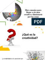 Diez consejos para llegar a ser más creativo