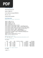 Linear Regression: Data Exploration