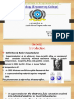 Application of Superconductors Presentation