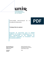 Introducción de Los SIG en Secundaria Como Herramienta Didáctica. BOIXADERA DURAN, GISELA