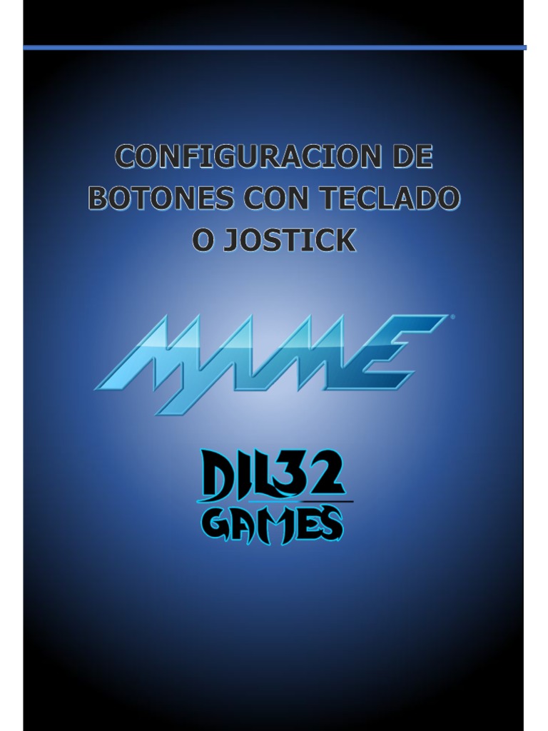 Configuración de Botones en MAME | PDF | Teclado | Informática
