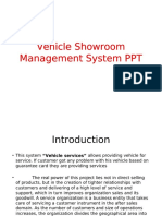 Vehicle Showroom Management System