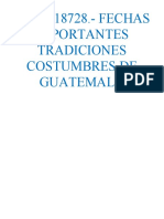 01112018728.-FECHAS Importantes Tradiciones Costumbres de Guatemala