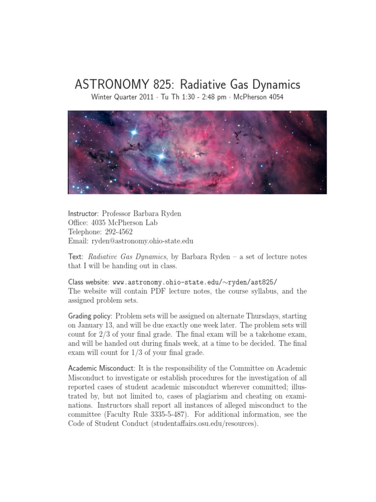 Radiative Gas Dynamics Overview | PDF | Viscosity | Reynolds Number