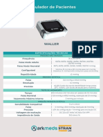 Especificações Técnicas Waller