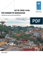 Socio Economic Impact COVID 19 Madagascar UNDP April 2020