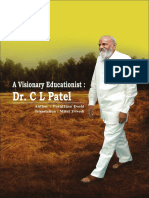 Dr. C L Patel: A Visionary Educationist