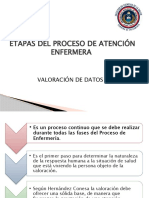 Etapas Del Proceso de Atención Enfermera