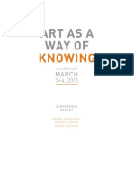Art As A Way of Knowing