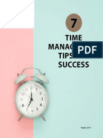 7 Dicas de Gerenciamento de Tempo Para o Sucesso