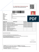 Admit Card 2019-20 Odd-Sem