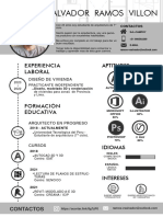 CV Arquitecto 23 años experiencia diseño viviendas